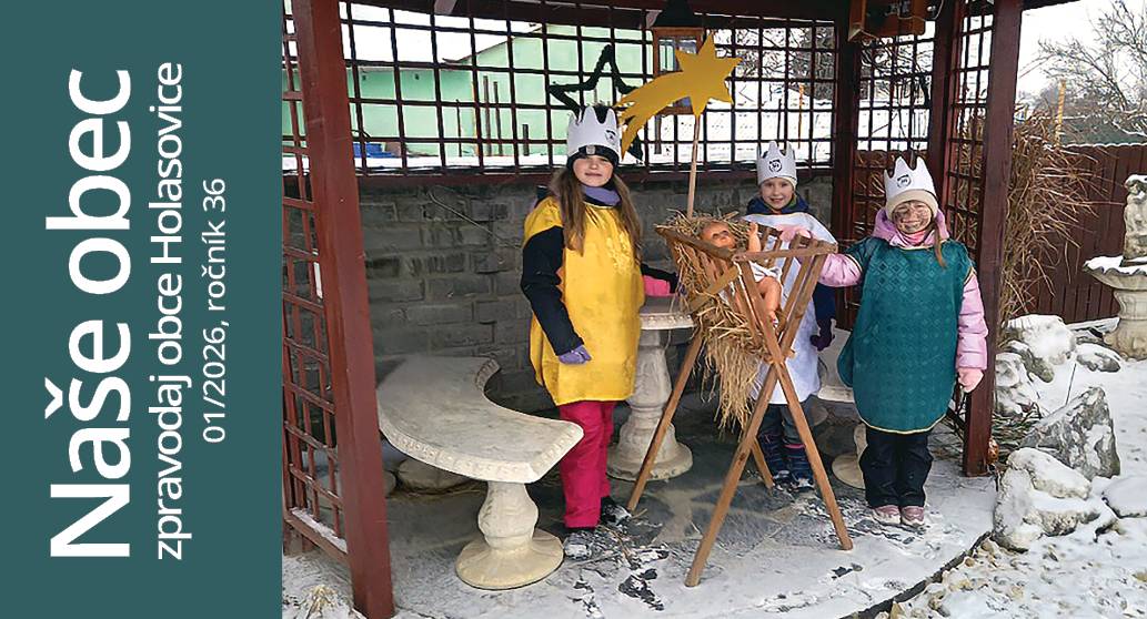 Zprávy z obce ■ Tříkrálová sbírka 2026 ■ Ohlédnutí za rokem 2025 v Loděnickém Parníku ■ Vánoční jarmark ■ Místní knihovna Pavla řížkovského Holasovice ■ Polární záře nad Kamencem ■ Program kina olasovice a Přehled hlavních společenských akcí v Holasovicích