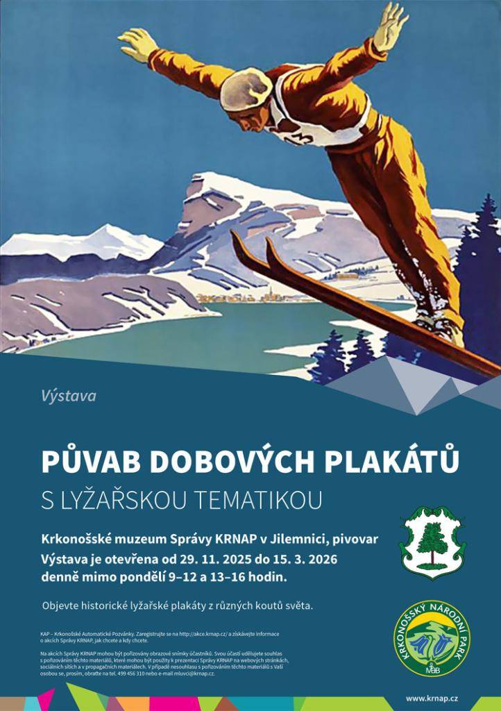 Krkonošské muzeum Správy KRNAP v Jilemnici vás srdečně zve na výstavu, na které objevíte historické lyžařské plakáty z téměř celého světa.