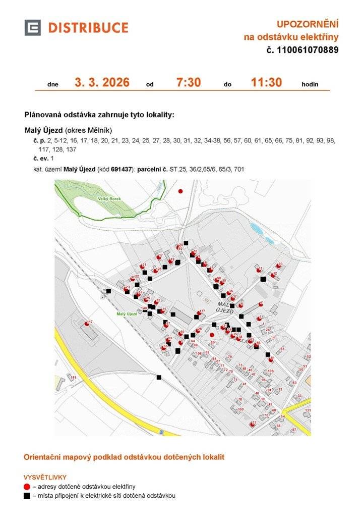 Odstávka elektřiny