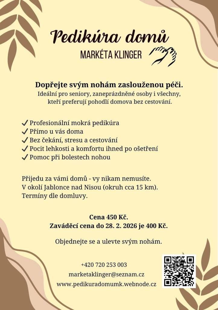 Dopřejte svým nohám zaslouženou péči.