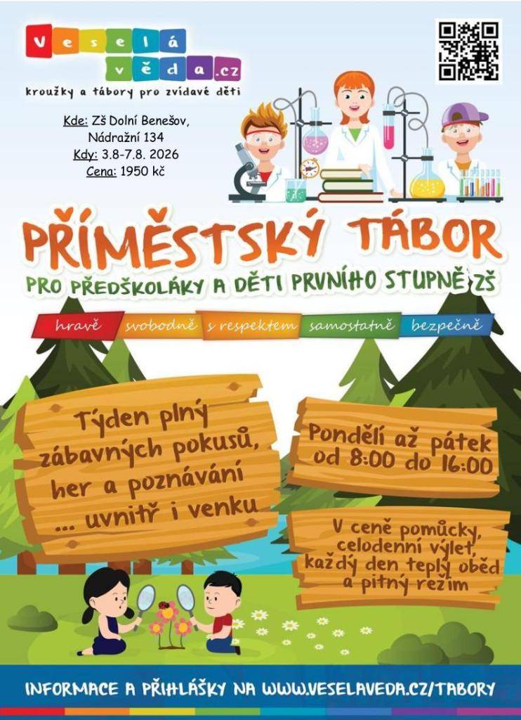 Nabídka příměstského táboru