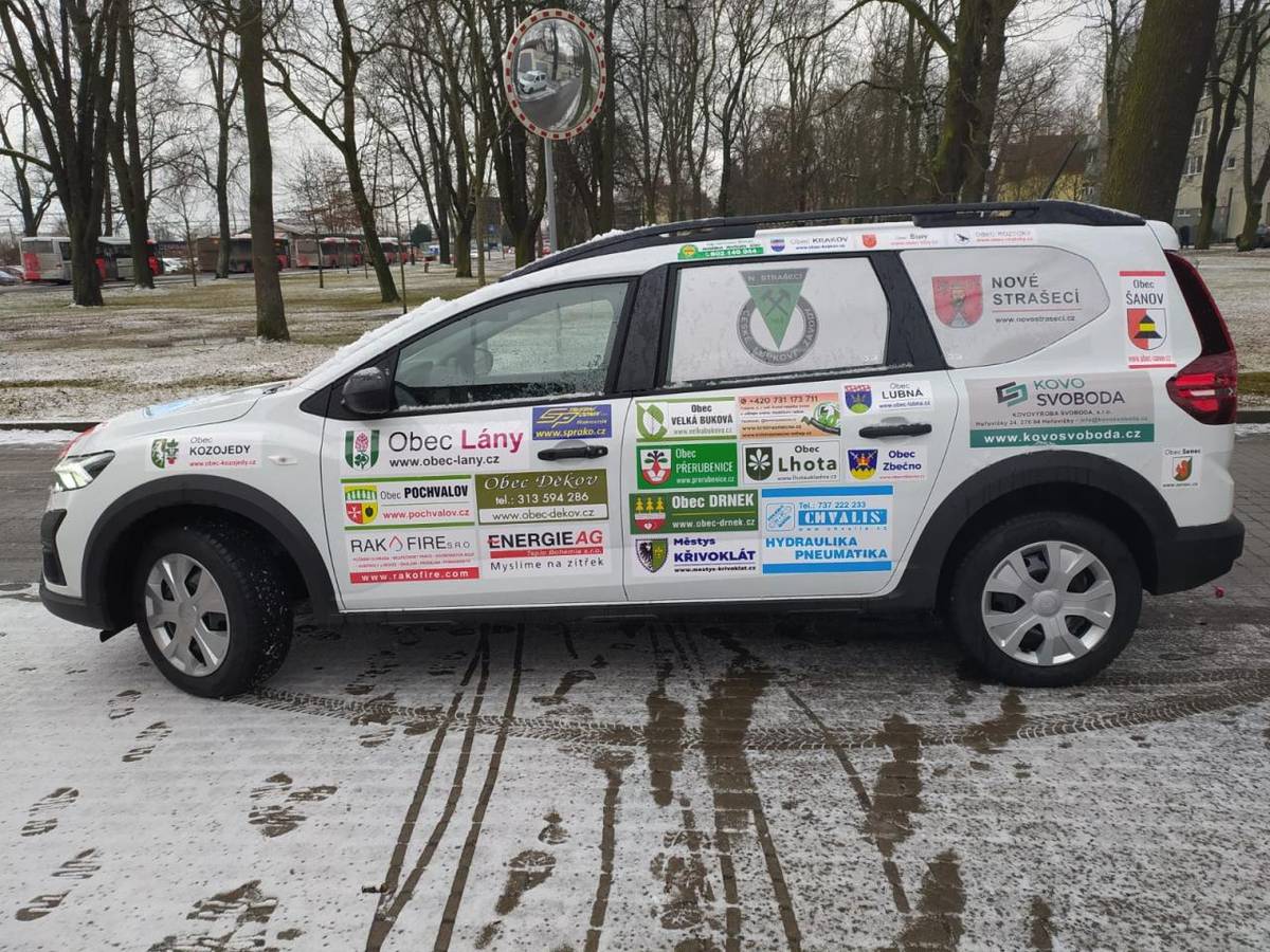 poděkování za příspěvek obce Velká Buková