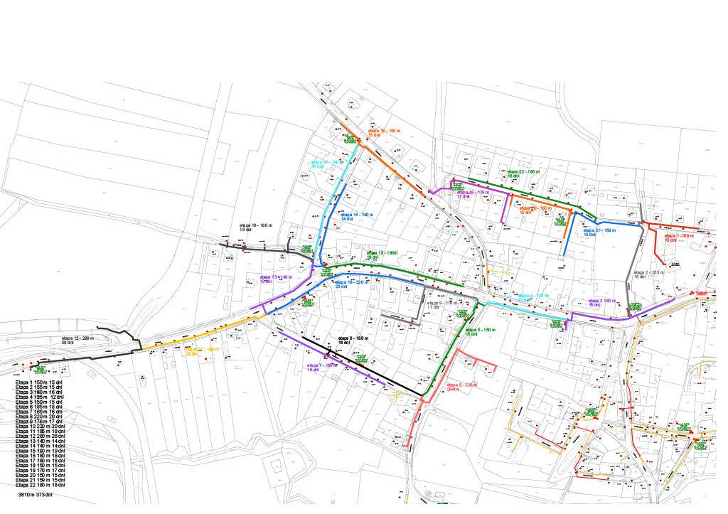 Společnost CETIN a.s. plánuje zahájení první fáze výkopových prací v Plaňanech. Celá akce je rozdělena do tří částí, první etapa zahrnuje 22 úseků.