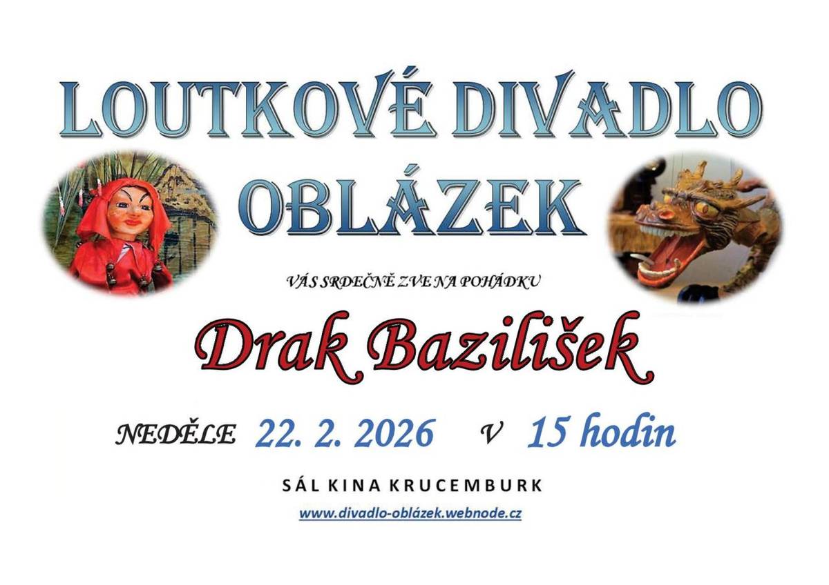 Loutkové divadlo Oblázek - Sál Kina Krucemburk