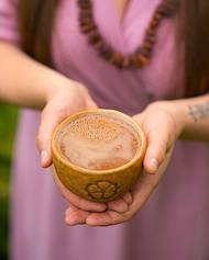 Keramický hrnek na kakaovou ceremonii