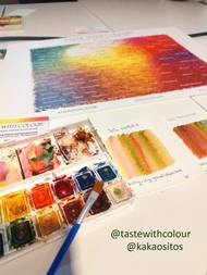 Degustace čokolády - Taste with colour