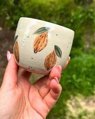 Keramický hrnek nejen na kakaovou ceremonii