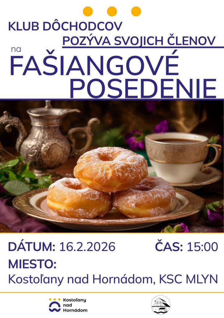 Viac informácií v priloženom plagáte.