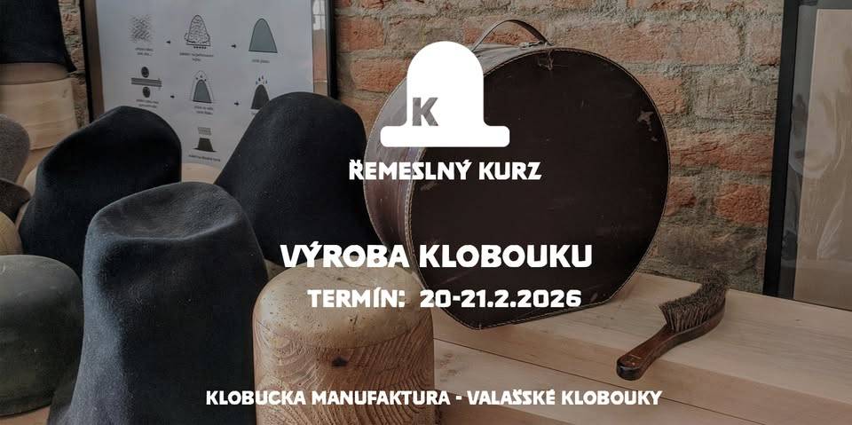 V rámci kurzu si vyrobíte vlastní klobouk z připraveného plstěného polotovaru zvaného šišák.