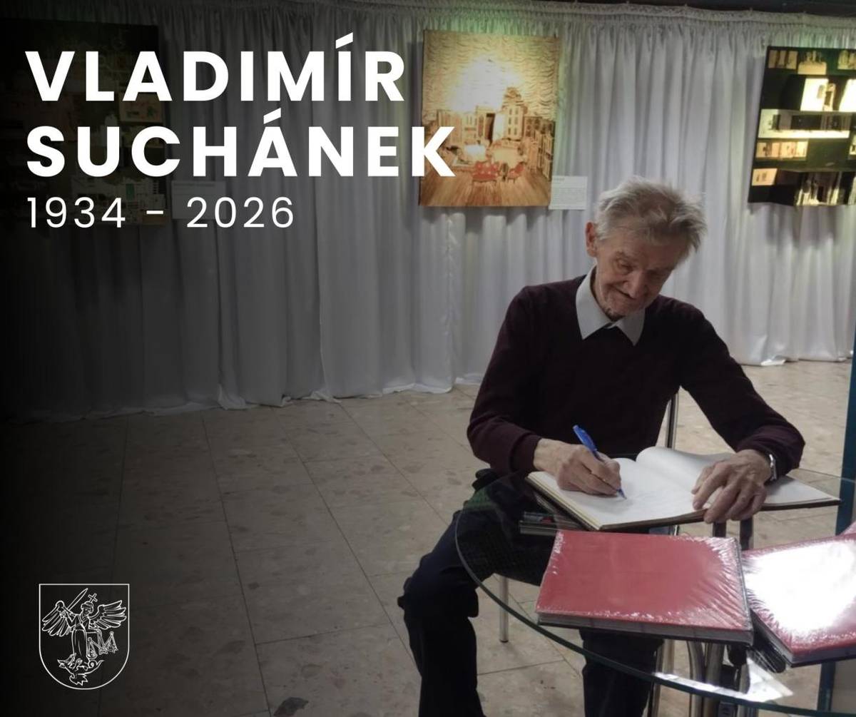 S hlbokou úctou a vďakou sa lúčime s Vladimírom Suchánkom, čestným občanom mesta Gbely, významným scénografom, maliarom a výtvarníkom, ktorého dielo patrí k trvalým hodnotám slovenskej kultúry.