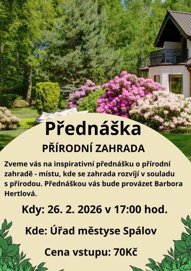 Přírodní zahrada.