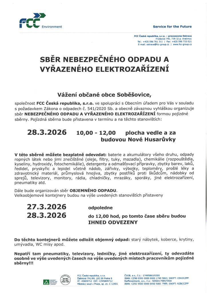 27.3.2026 a 28.3.2026 - plocha vedle a za budovou Nové Husarůvky