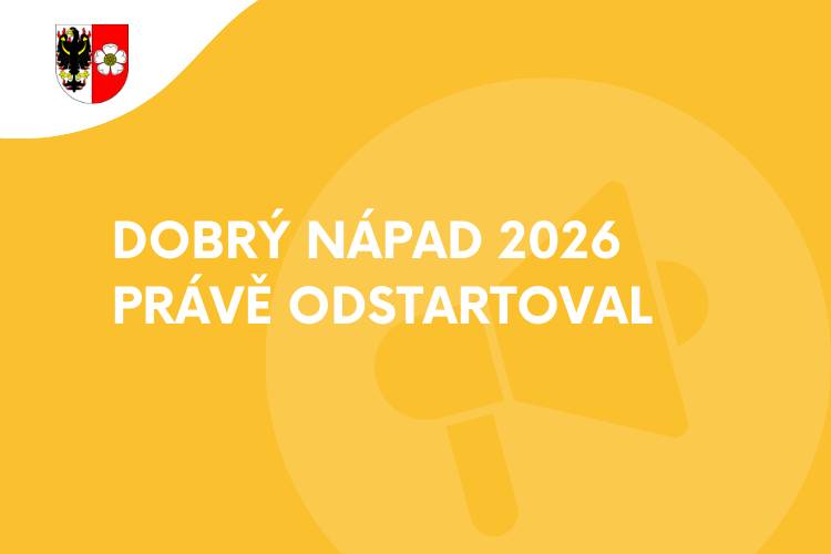 Od dnešního dne můžete podávat své dobré nápady.