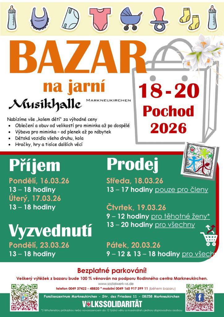 18.–20. března 2026 v Musikhalle Markneukirchen na adrese Str. des Friedens 11, 08258 Markneukirchen.