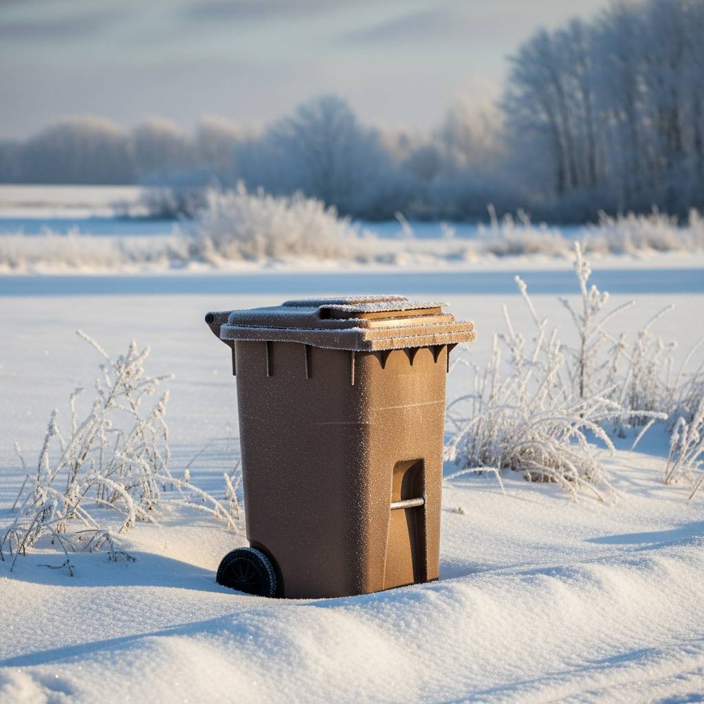 Po dohodě s firmou Marius Pedersen rušíme vývoz hnědých BIO nádob plánovaný na čtvrtek 19. února 2026. Důvodem jsou mrazivé podmínky, které panují v tomto týdnu. Další svoz je naplánován na čtvrtek 5. března 2026, ale proběhne pouze za předpokladu příznivějšího počasí bez mrazu.
