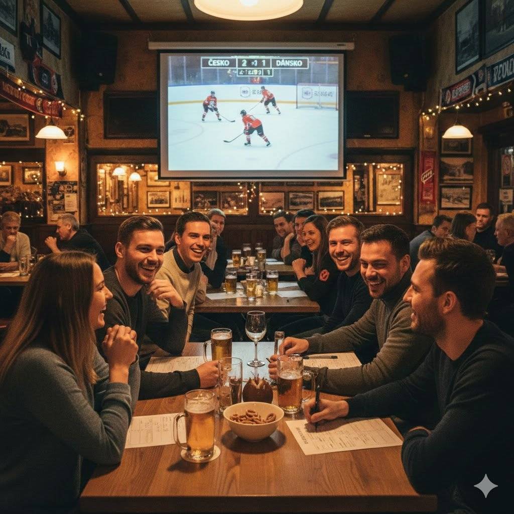 Zítra nás čeká poslední kolo Novobystřického kvízu, ale protože se částečně kryje s osmifinálovým zápasem našich hokejistů na olympiádě a my víme, že spousta z vás chce stihnout oboje, rozhodli jsme se to udělat tak, aby nikdo o nic nepřišel. Dveře do Koruny se otevřou standardně v 18.30 hodin. Přijďte, dejte si drink, v klidu se usaďte a kdo bude chtít, může s námi sledovat závěr zápasu, který budeme promítat na plátno. Kvíz začne hned po skončení utkání (cca 19.30 hodin). Kdo se bude chtít dívat na zápas dívat v klidu doma, přijde do Koruny v 19.30 hodin. Budeme pevně věřit, že tou dobou už bude po zápase a budeme moct začít s kvízem. Děkujeme za pochopení a pevně věříme, že takto vyhovíme všem a nikomu neuděláme "čáru přes rozpočet." Těšíme se na vás!