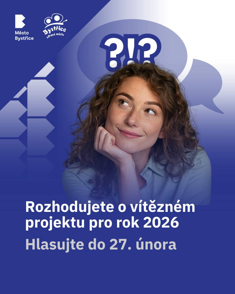 Dnes, 16. února 2026, otevíráme hlasování! Po úspěšném sběru návrhů a jejich posouzení přichází ta nejdůležitější část – vaše rozhodnutí. Participativní rozpočet je o principu „lidi lidem“ a o tom, že vy sami nejlépe víte, co by v našem městě a jeho osadách udělalo největší radost.