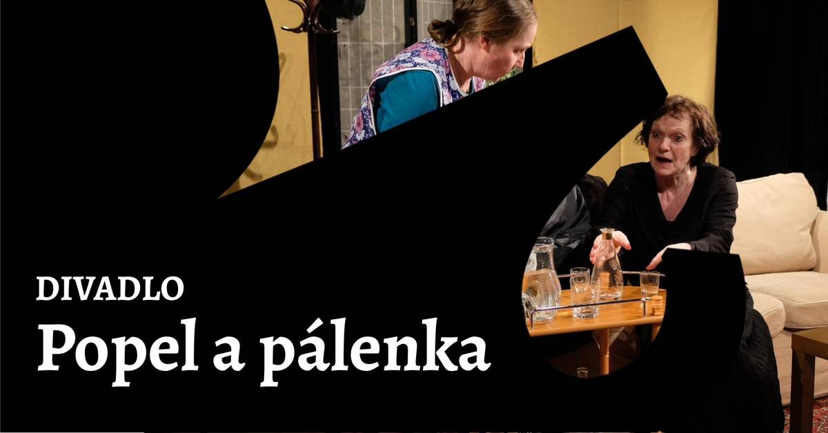 Zítra v 19 hodin bude v DK uvedena černá komedie Popel a pálenka divadelního spolku Karel Čapek. Vstupné 100 Kč