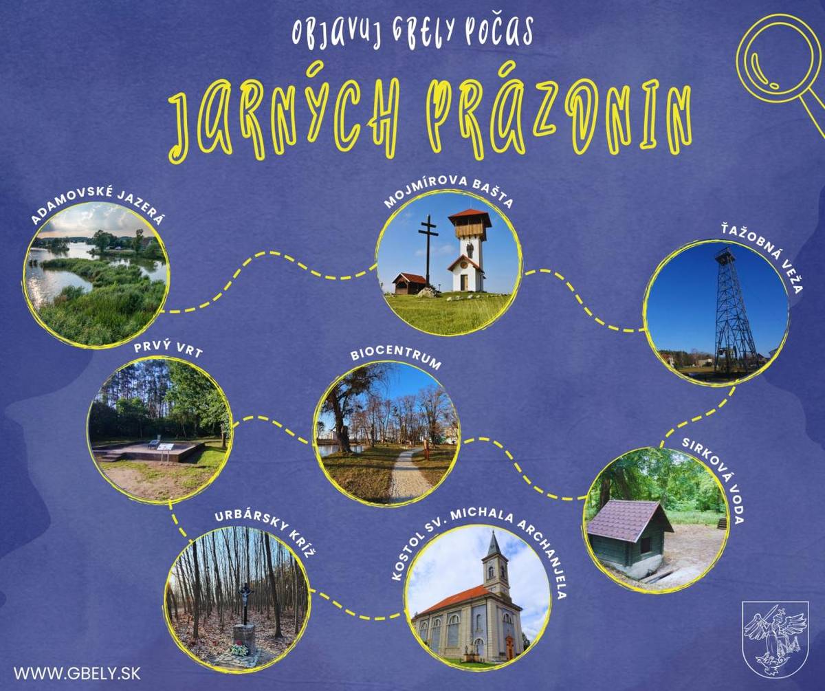 Nevieš, kam cez prázdniny vyraziť na prechádzku alebo menší výlet? Príď objaviť zaujímavé miesta v meste Gbely a sprav si príjemnú trasu plnú prírody, histórie aj oddychu.