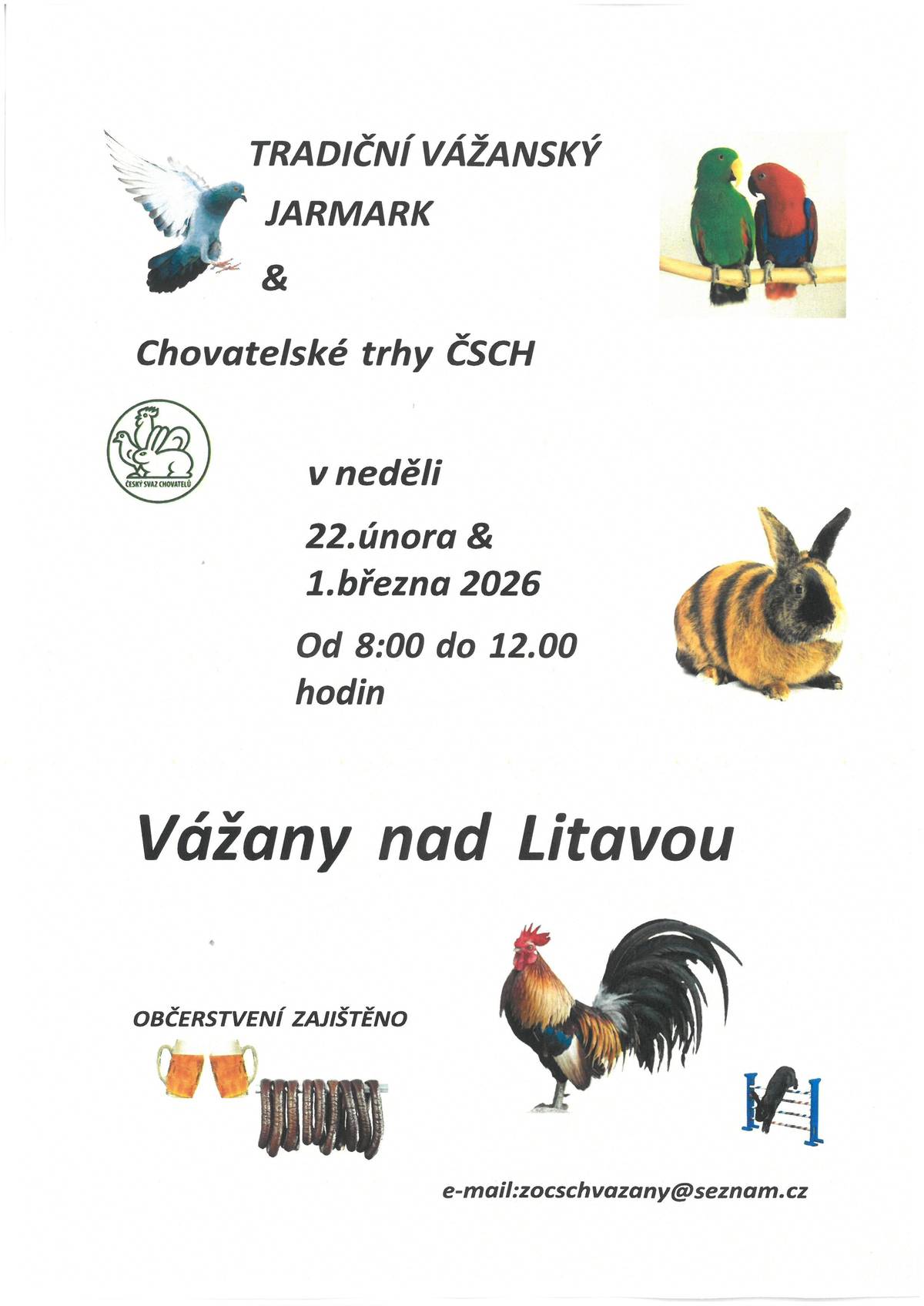 v neděli 22.2. a v neděli 1.3.2026