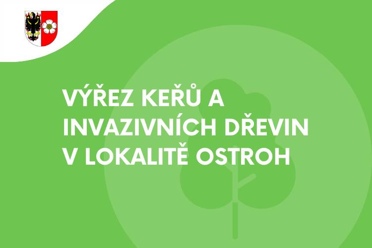 Již koncem tohoto týdne bude zahájen výřez keřů a invazivních stromů v lokalitě Ostroh.    Žádáme občany o zvýšenou opatrnost.