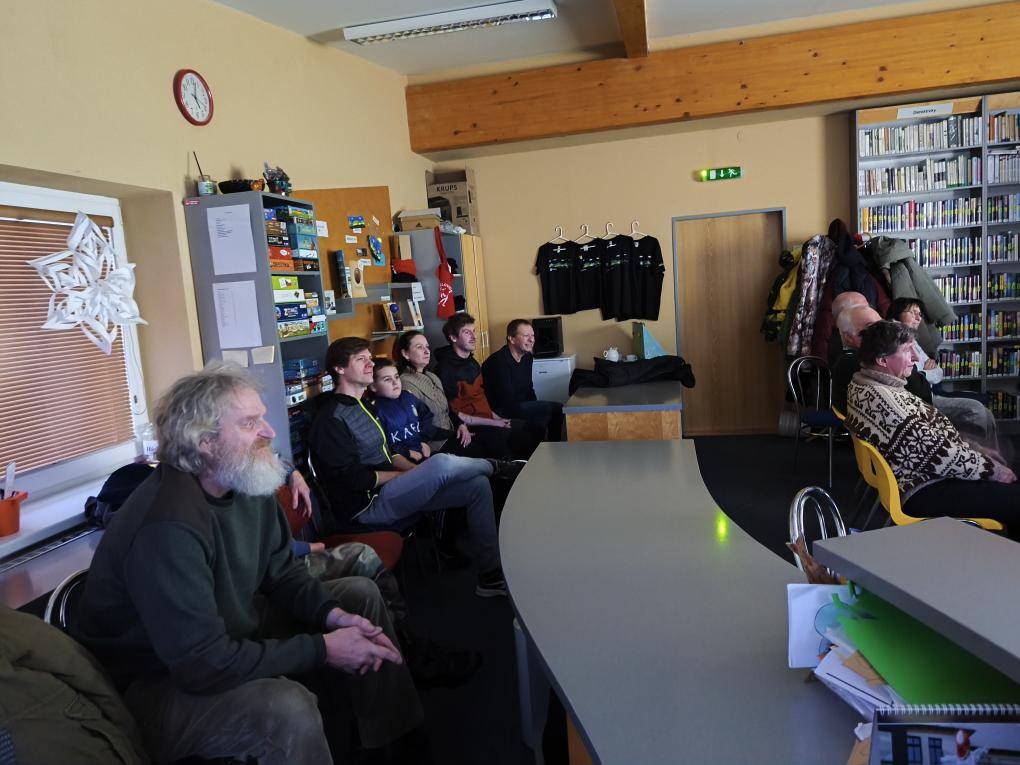 proběhla včera v knihovně