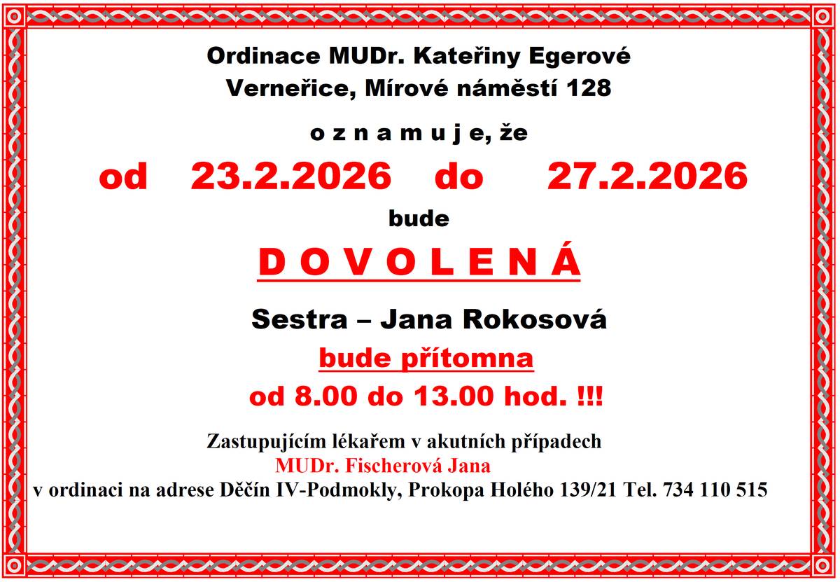 Informace v přiloženém souboru.