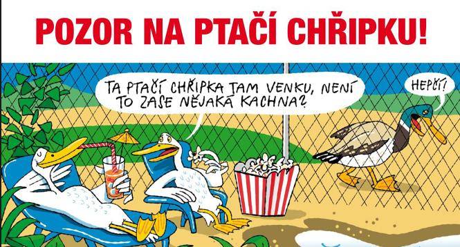 obracíme se na Vás v souvislosti se zjištěním hromadných úhynů volně žijících ptáků v obci hl. m. Prahy, u kterých byla laboratorně potvrzena nebezpečná nákaza – vysoce patogenní aviární influenza (ptačí chřipka také jako „HPAI“). Popis případu: Dne 11.2.2026 nahlásil občan na pohotovostní linku MěVS SVS v Praze větší množství uhynulých ptáků na náplavce u … Více
