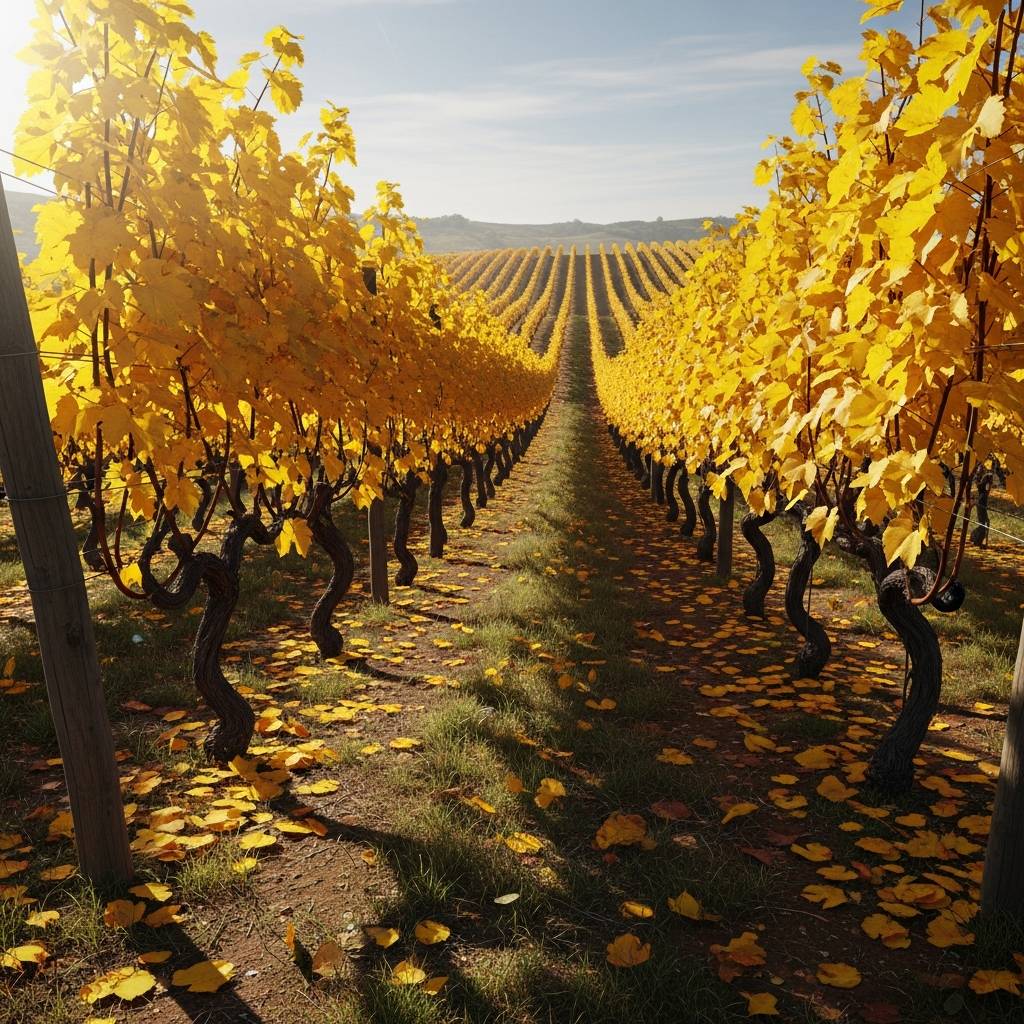 Žltnutie a stáčanie listov viniča sú dôležité znaky, ktoré je potrebné sledovať. Pri bielych odrodách viniča sa prejavuje žltnutie a pri modrých odrodách sčervenanie listov.