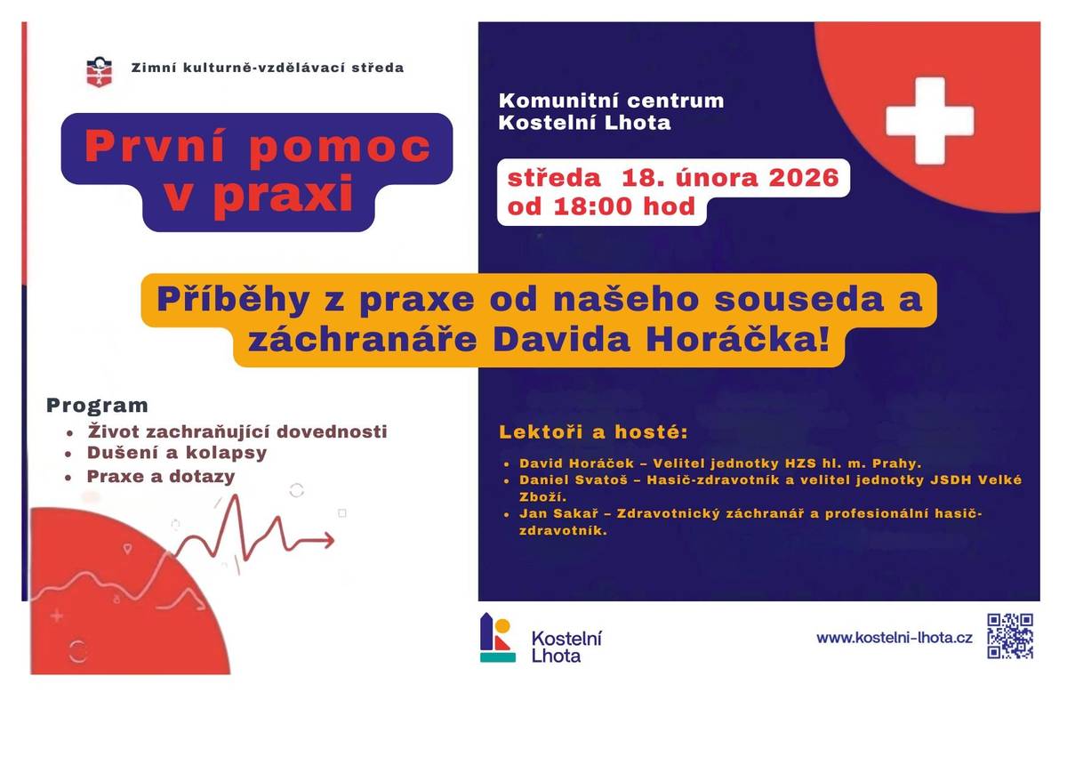 Naši hokejisté hrají další zápas na olymiádě dnes podvečer proti Dánsku. Pokud uspějí, čeká je zítra Kanada od 16:40. Abychom umožnili účast všech zájemců, posouváme začátek přednášky ihned po skončení hokejového zápasu. To bude cca v 19:30. Pokud dnes hokejisté neuspějí, uskuteční se přednáška v původním čase, tedy v 18:00. Máte-li zájem sledovat ve středu utkání proti Kanadě přímo na místě, bude na plátno promítána druhá a třetí třetina. Děkujeme za pochopení.