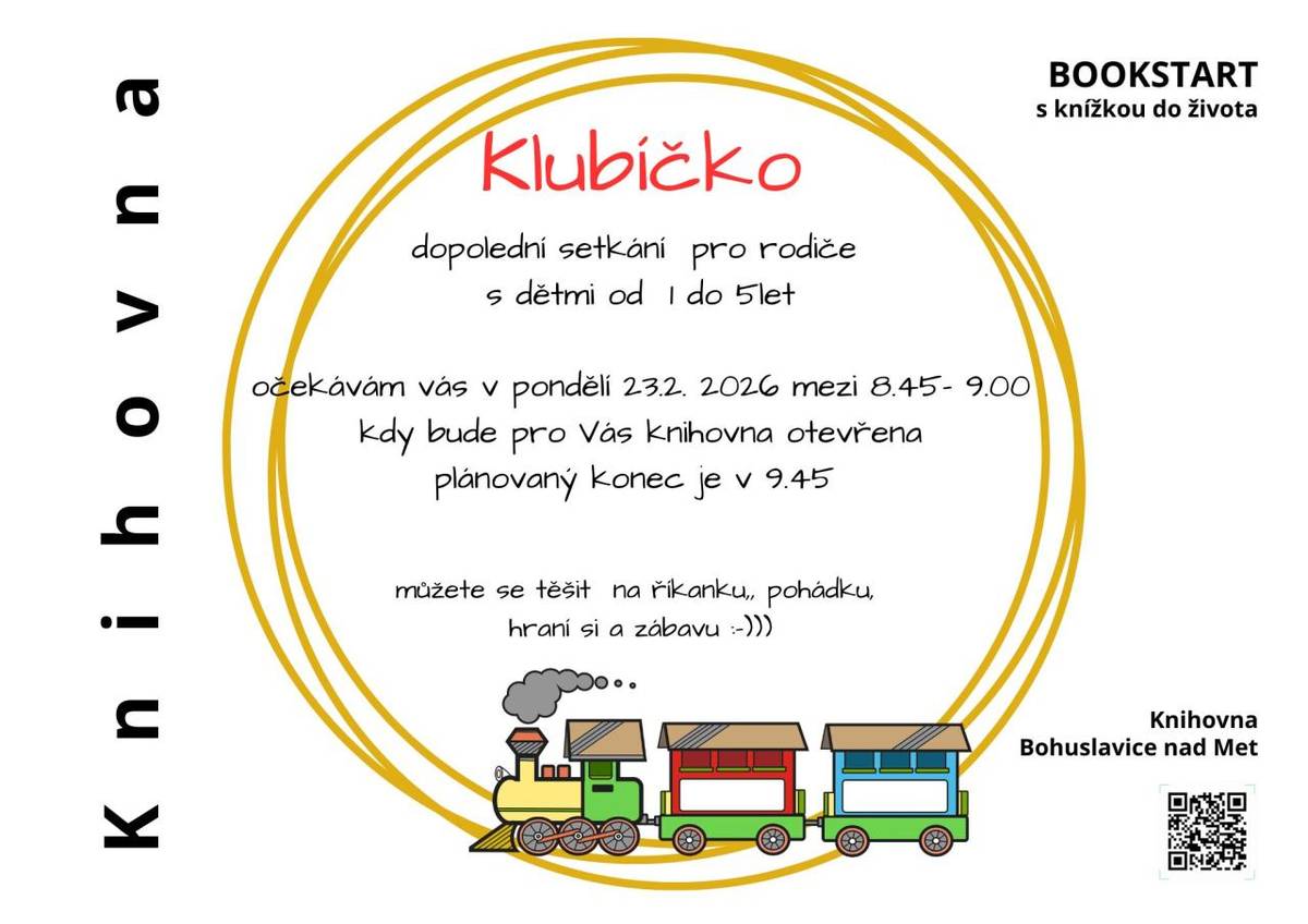 knihovna  23.2.2026   8.45 - 9.45