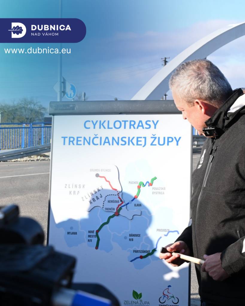 Na základne informácií od zhotoviteľa cyklotrasy, ktorej investorom je Trenčiansky samosprávny kraj, oboznamujeme obyvateľov mesta o plánovanej úplnej uzávere mosta ponad Kočkovský kanál i komunikácie, vedúcej popri kanáli.