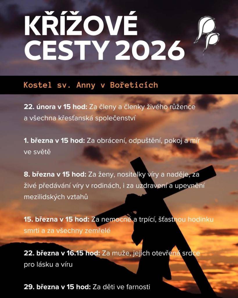 Vyberte si z šesti křížových cest