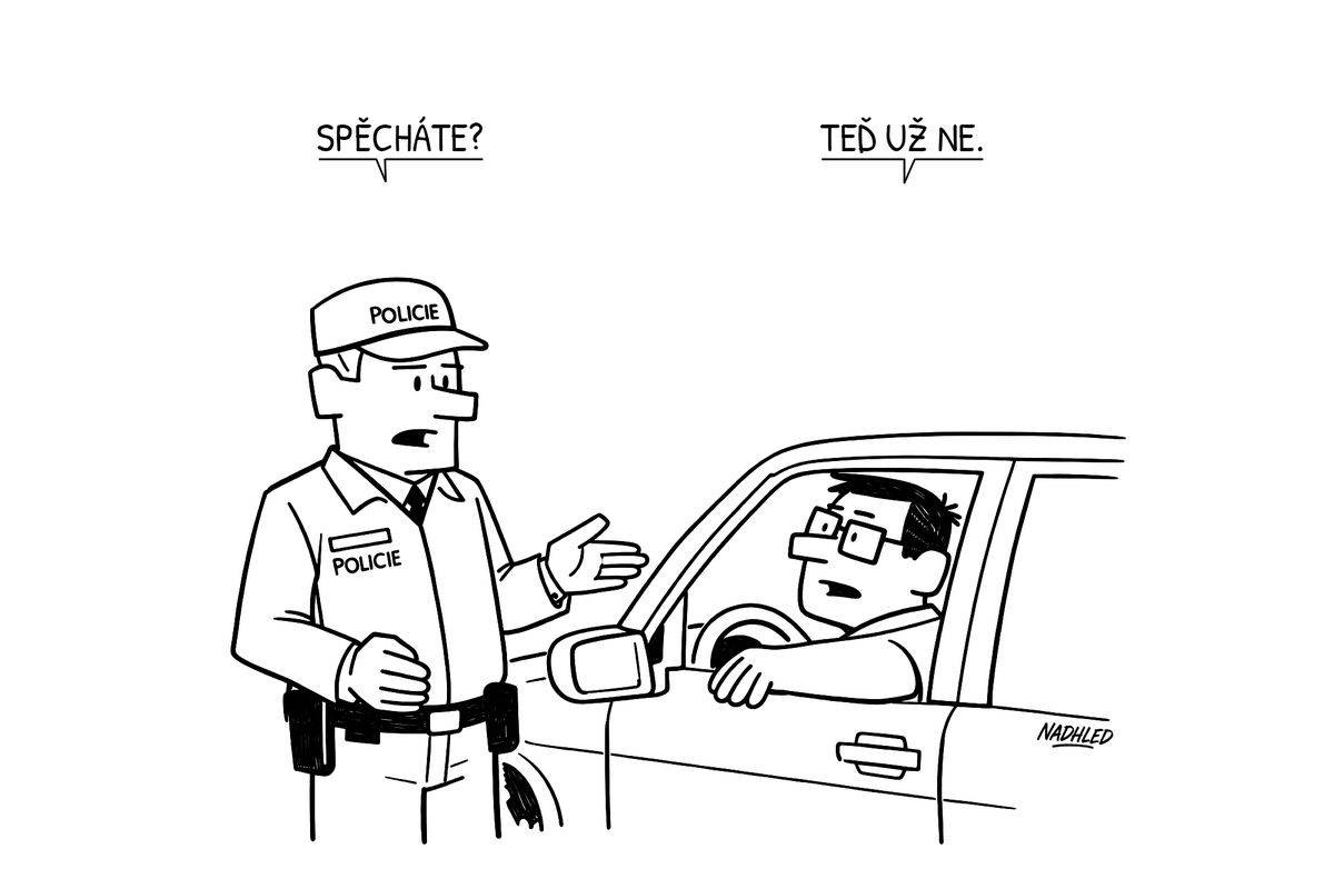 Silniční realita: Policajti mají zvláštní talent ptát se přesně ve špatnou chvíli