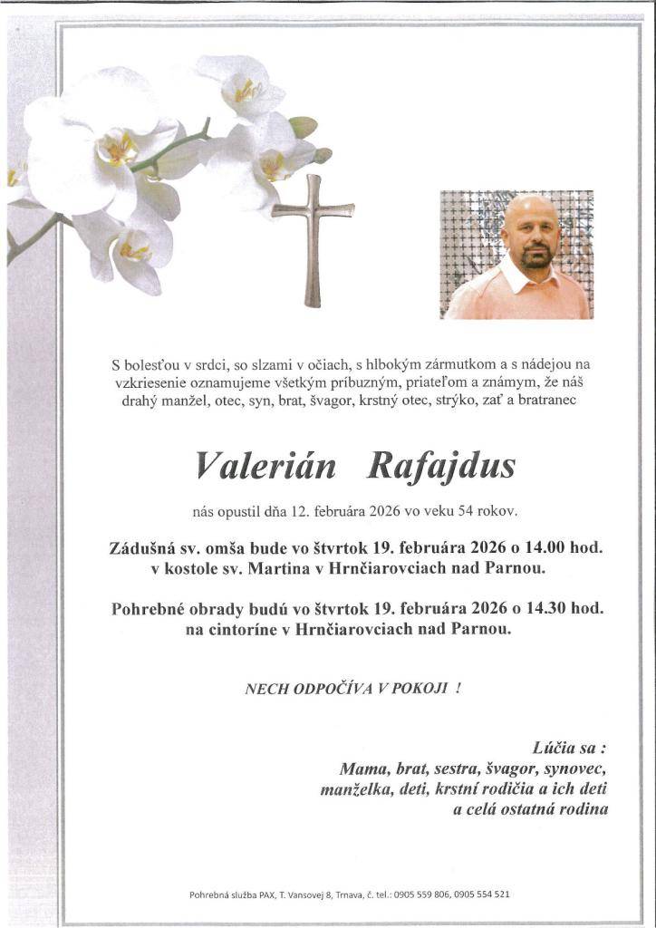 pán Valerián Rafajdus