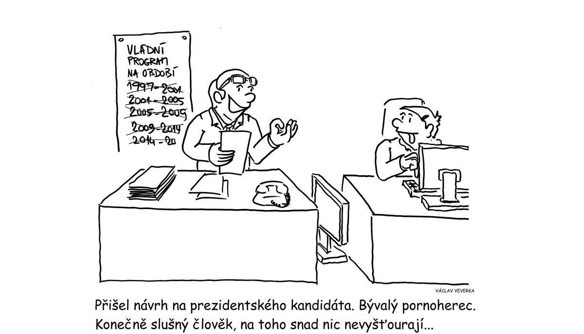 Konečně slušný kandidát na prezidenta
