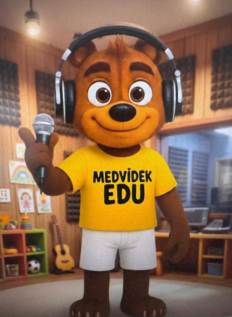 Medvídek EDU- interaktivní panel s edukačním programem.