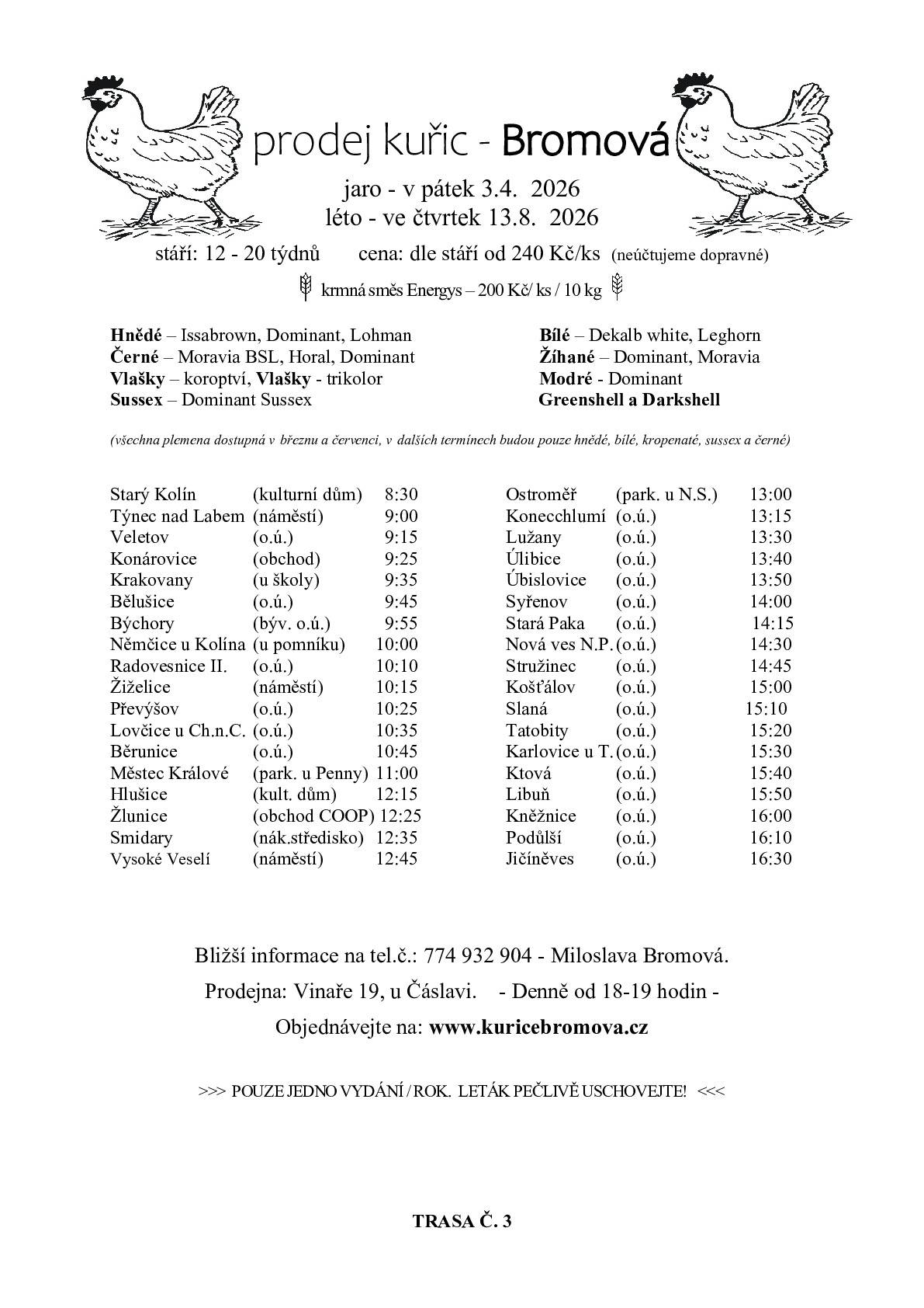 V pondělí 23. 2. 2026 od 18:00 se koná v Hospůdce na Jívě veřejná schůze obecního zastupitelstva obce Podůlší. Přinášíme nezávaznou nabídku pro chovatele drůbeže a dále v příloze obvyklý zpravodaj z širšího okolí.