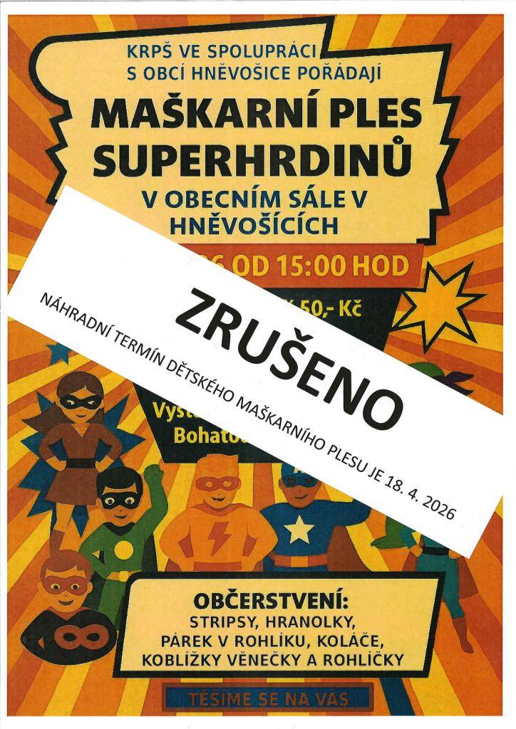 Dětský maškarní ples