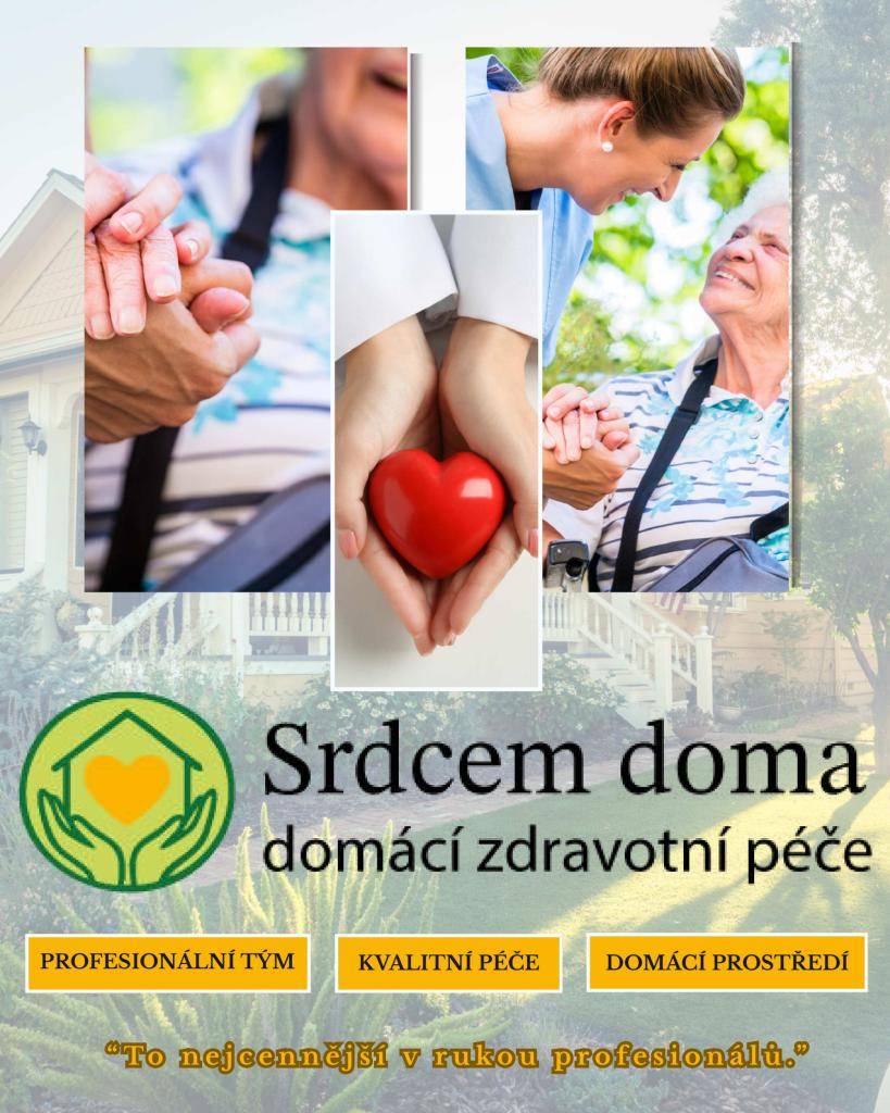 Srdcem doma, kterou v loňském roce založilo město Kroměříž, je společnost, která poskytuje zdravotní péči občanům v jejich domácím prostředí (nejedná se o pečovatelskou službu).
