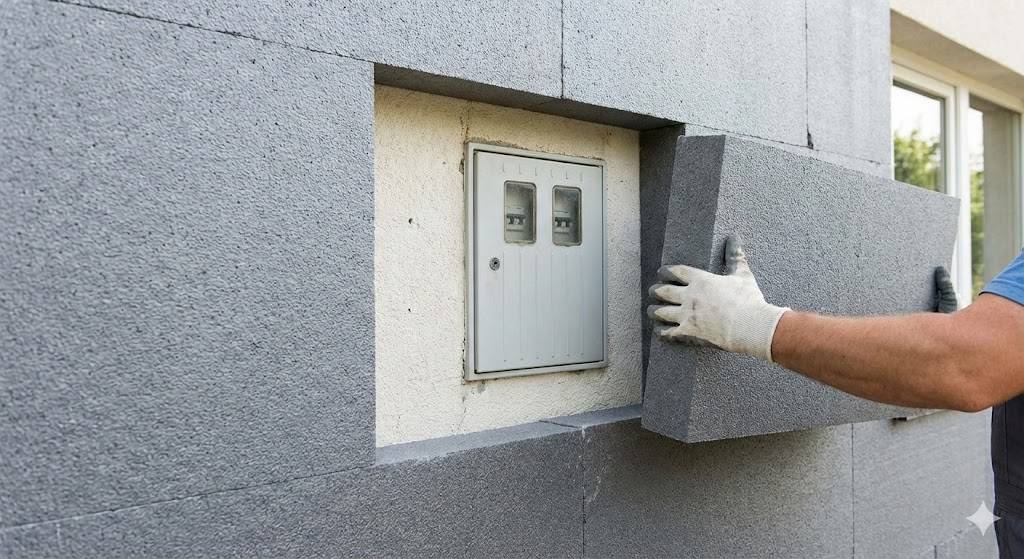 Při zateplování fasády kontaktujte s předstihem 6 měsíců EG.D na info@egd.cz. Zašlete adresu a fotografii objektu. Společnost na vlastní náklady upraví energetické zařízení , čímž předejdete poškození nové fasády při budoucích opravách