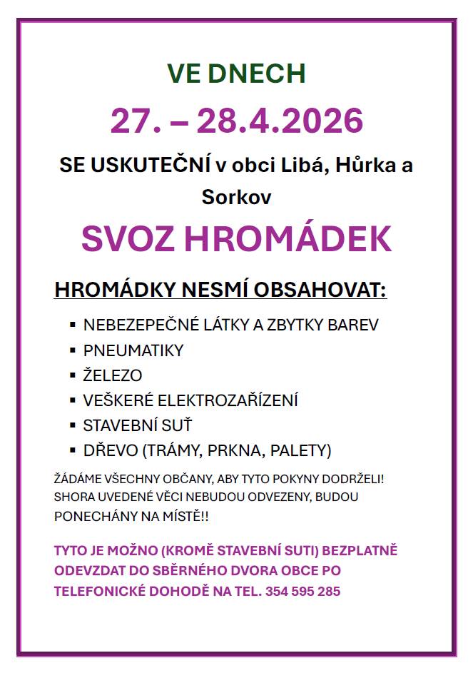 Informace pro občany!