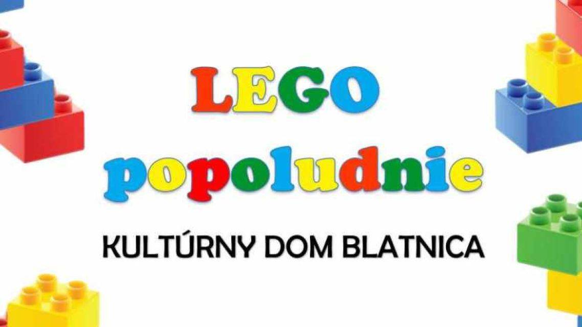 Cirkevný zbor ECAV Blatnica pozýva všetky deti a ich rodičov na zábavné LEGO popoludnie,  ktoré sa uskutoční v sobotu 7. marca 2026.   Kedy: 14:00 – 16:00 hod.   Kde: Kultúrny dom Blatnica   Vstup: Voľný   Na deti čaká až 35 kg lega na stavanie vlastných projektov, biblický príbeh, hry a malé občerstvenie. Príďte si užiť popoludnie plné fantázie a kociek!   Tešíme sa na vás a na všetky úžasné stavby, ktoré pod vašimi rukami vzniknú!