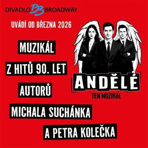 Vážení občané, je tu další pozvání za vyjížďkou za kulturou do divadla Broadway v Praze. Tentokrát se jedná o nový muzikál Andělé. Termín: sobota 28.3.2026 od 18 hodin Vstupné: 350 Kč/osoba Doprava: Hradí OÚ Miřejovice Sraz: Odjezd od OÚ Miřejovice v 16:00 hodin Zájemci o vstupenky na muzikál se nahlásí osobně v úřední hodiny v kanceláři OÚ, telefonicky 725 886 407 či písemně ou@mirejovice.cz. Neváhejte, počet vstupenek je omezen a vstupenky jsou nevratné!