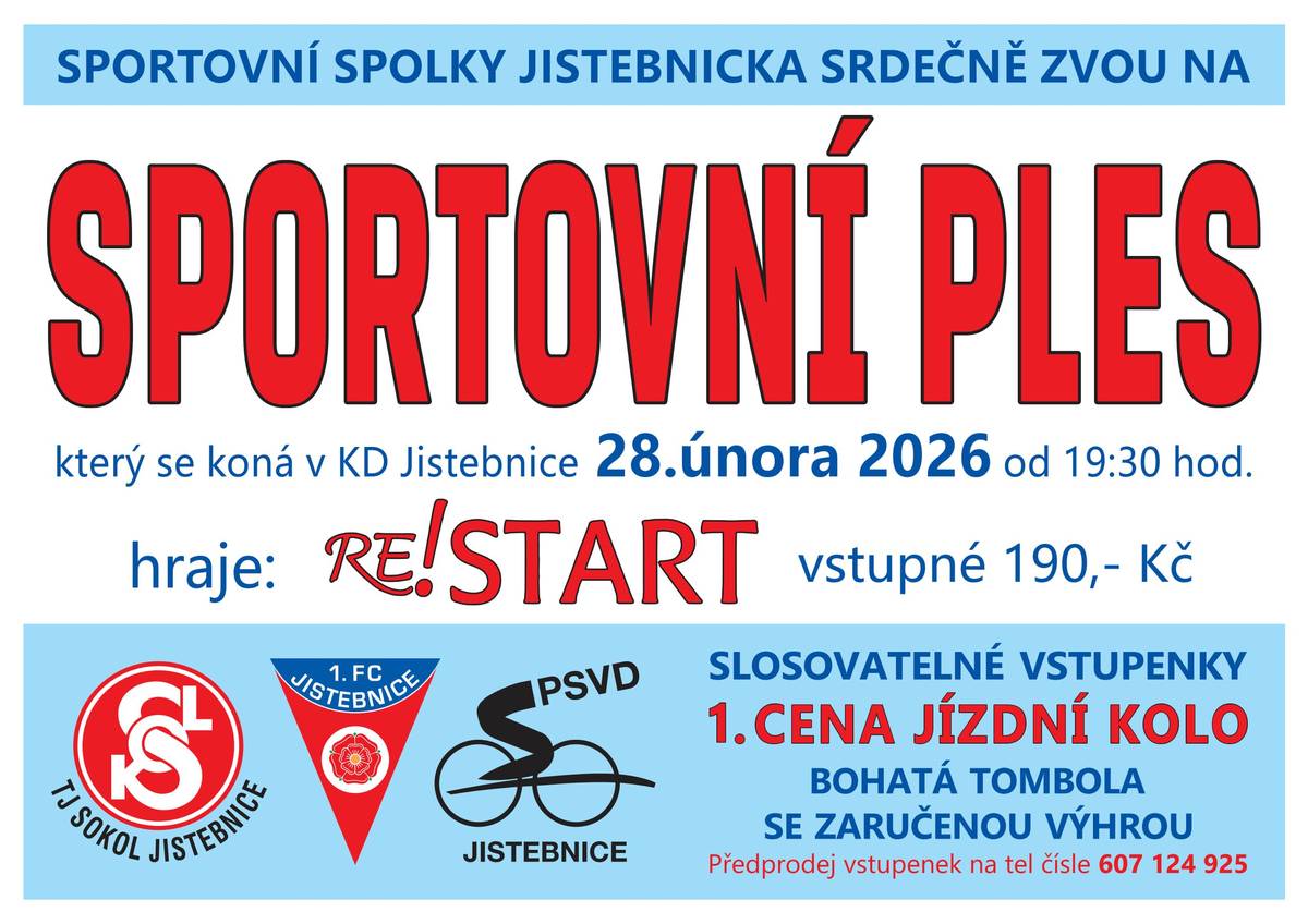 28. února 2026 od 19:30 hod. - KD Jistebnice