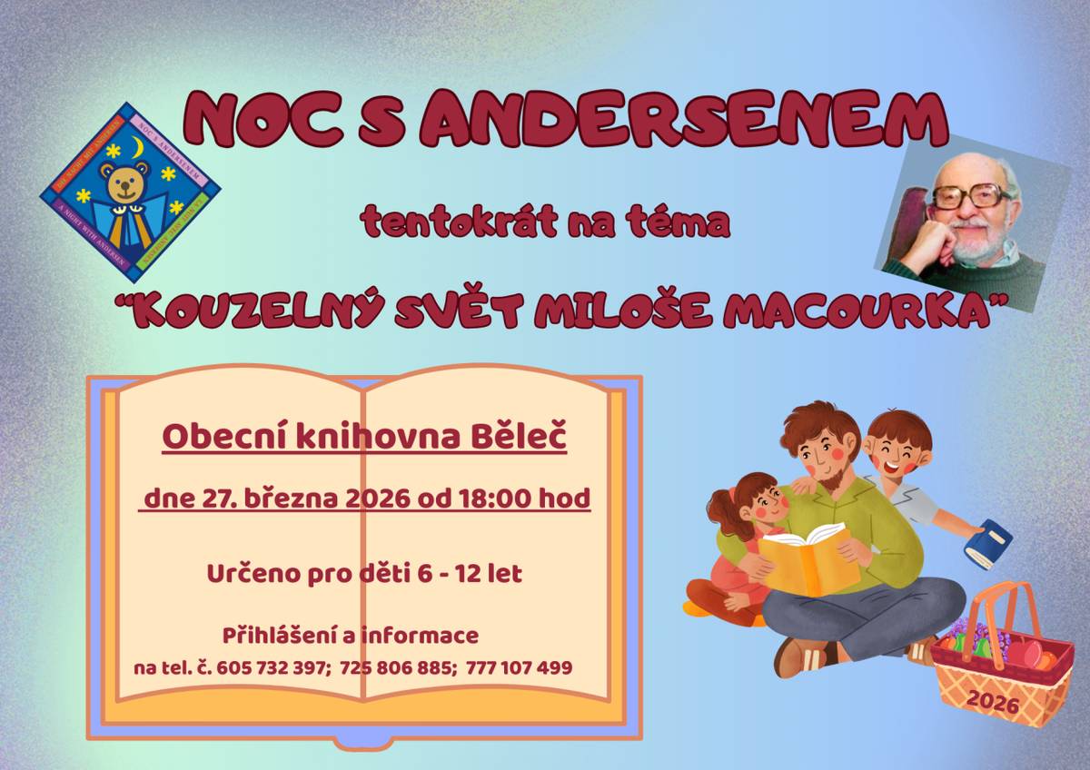 Pozvánka pro malé milovníky knih a dobrodružství.