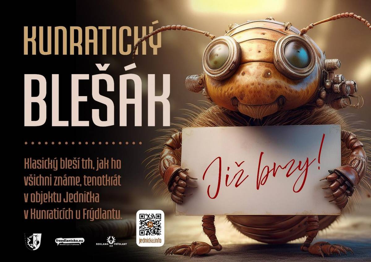 Milí příznivci bleších trhů, konečně se nám podařilo stanovit datumy a zhotovit plakáty, a tak vám dáváme s předstihem vědět termín konání letošních kunratických blešáků.