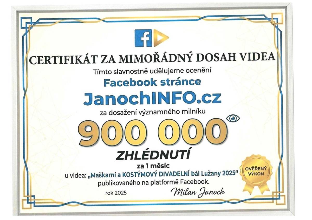 certifikát