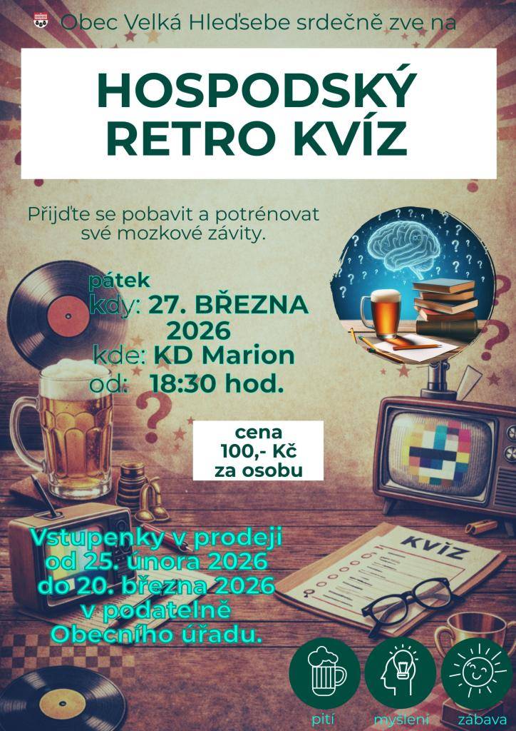 27. března 2026 od 18:30 hod. v KD Marion.