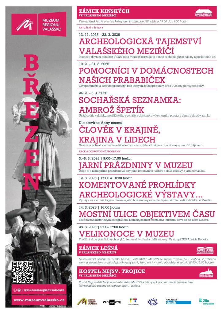 Programová nabídka na březen - Zámek Kinských - Valašské Meziříčí